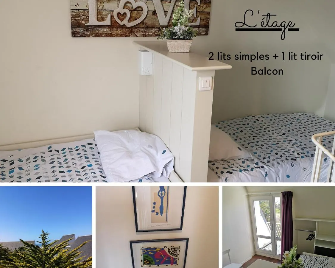 Maisonnette T2 Bord De Mer Guidel Plage 0*,  Франция